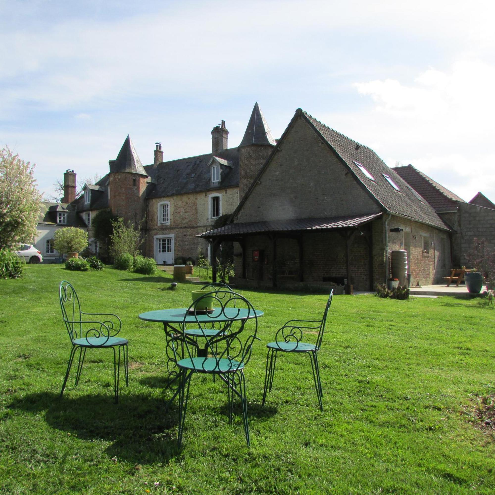 Gite Manoir Les Camps Greslins Questrecques Exterior foto