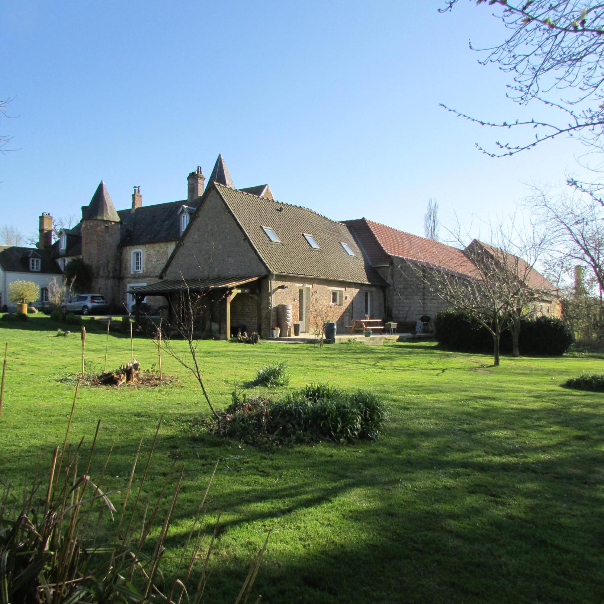 Gite Manoir Les Camps Greslins Questrecques Exterior foto